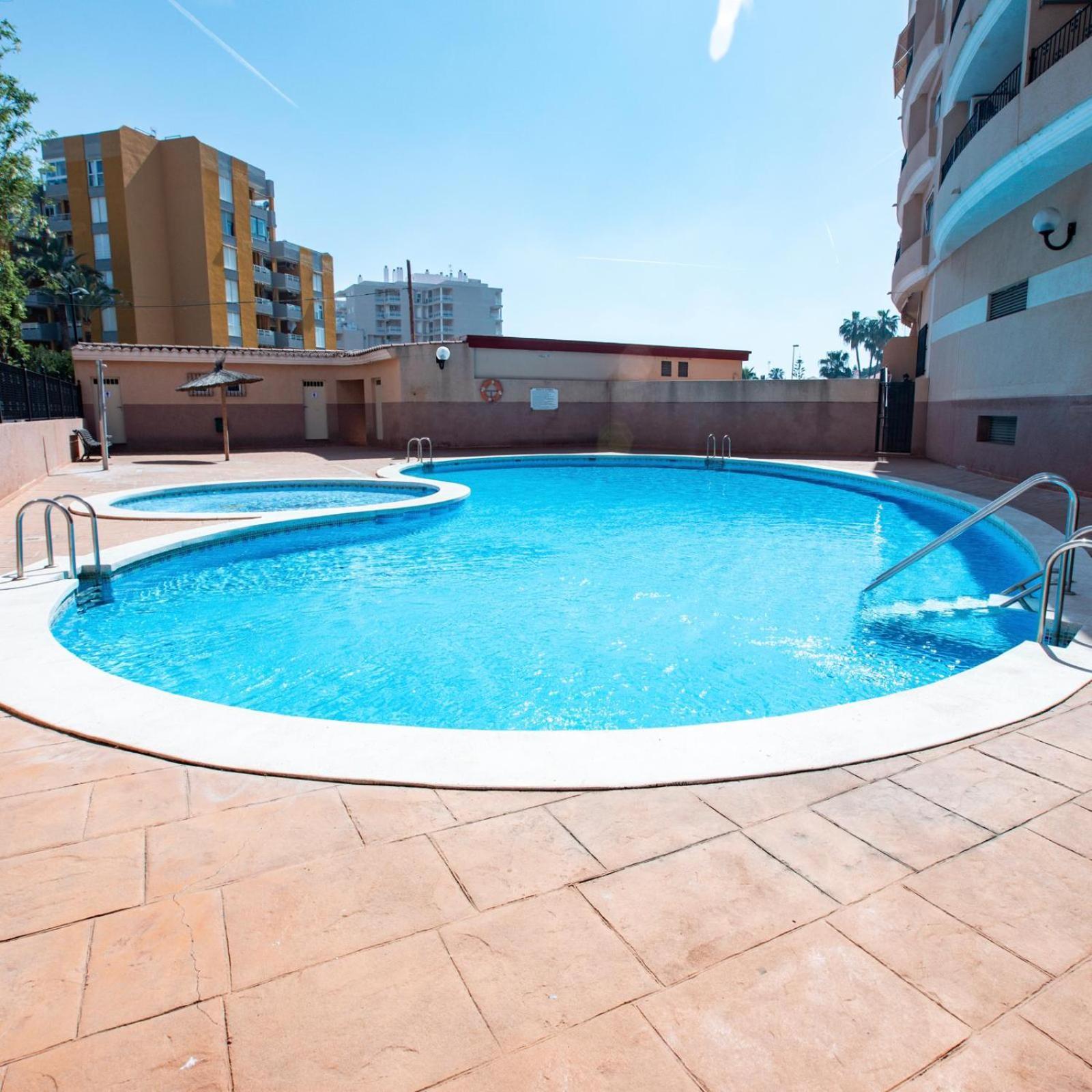 Perla De Mar - Atico Con Amplia Terraza 40M2, Piscina Y Parking En Playa Canet Canet d'En Berenguer Exterior photo